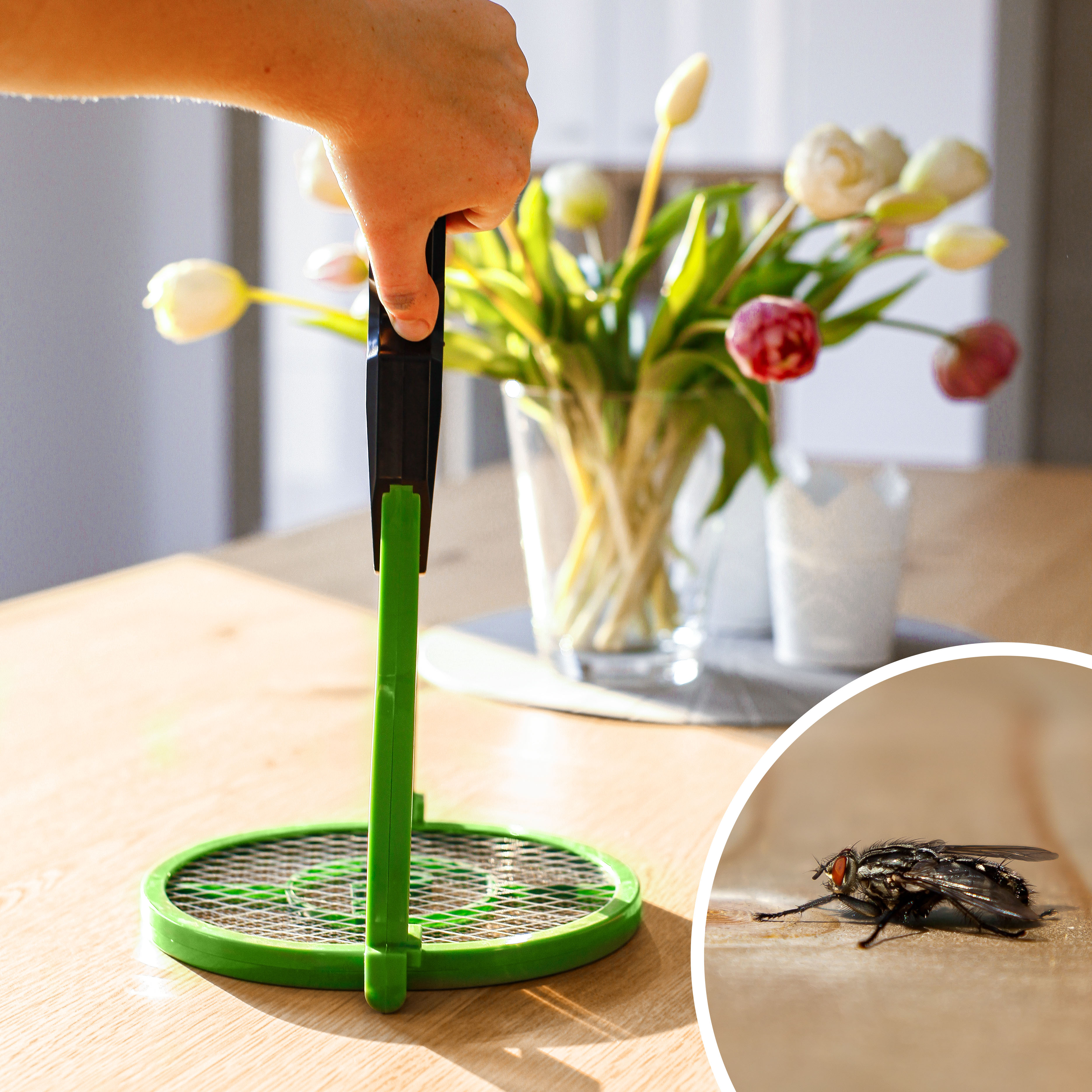 90° Swivelling Fly Swatter | electric 