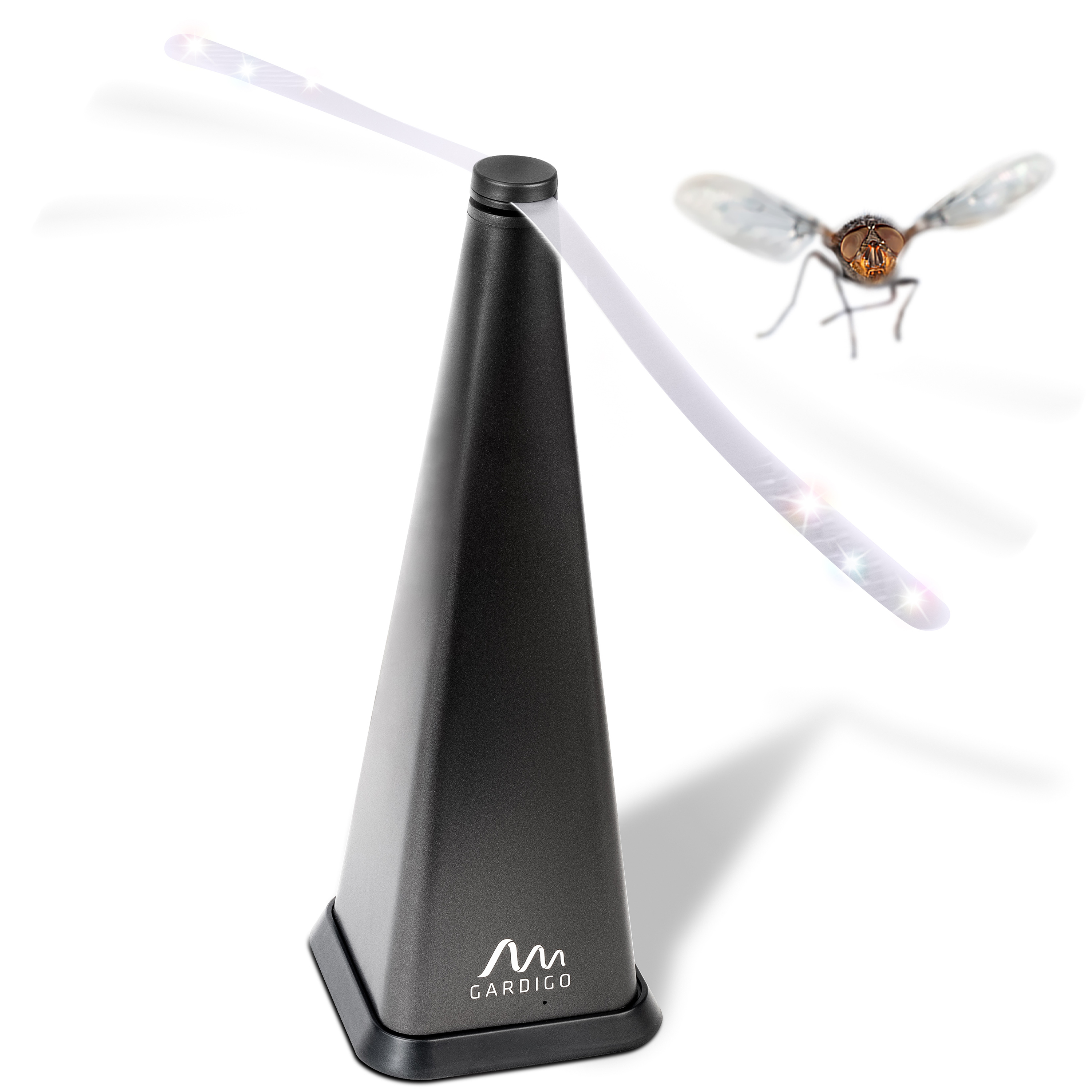 Fly Scare Fan Professional | rechargeable with inductive charging tray