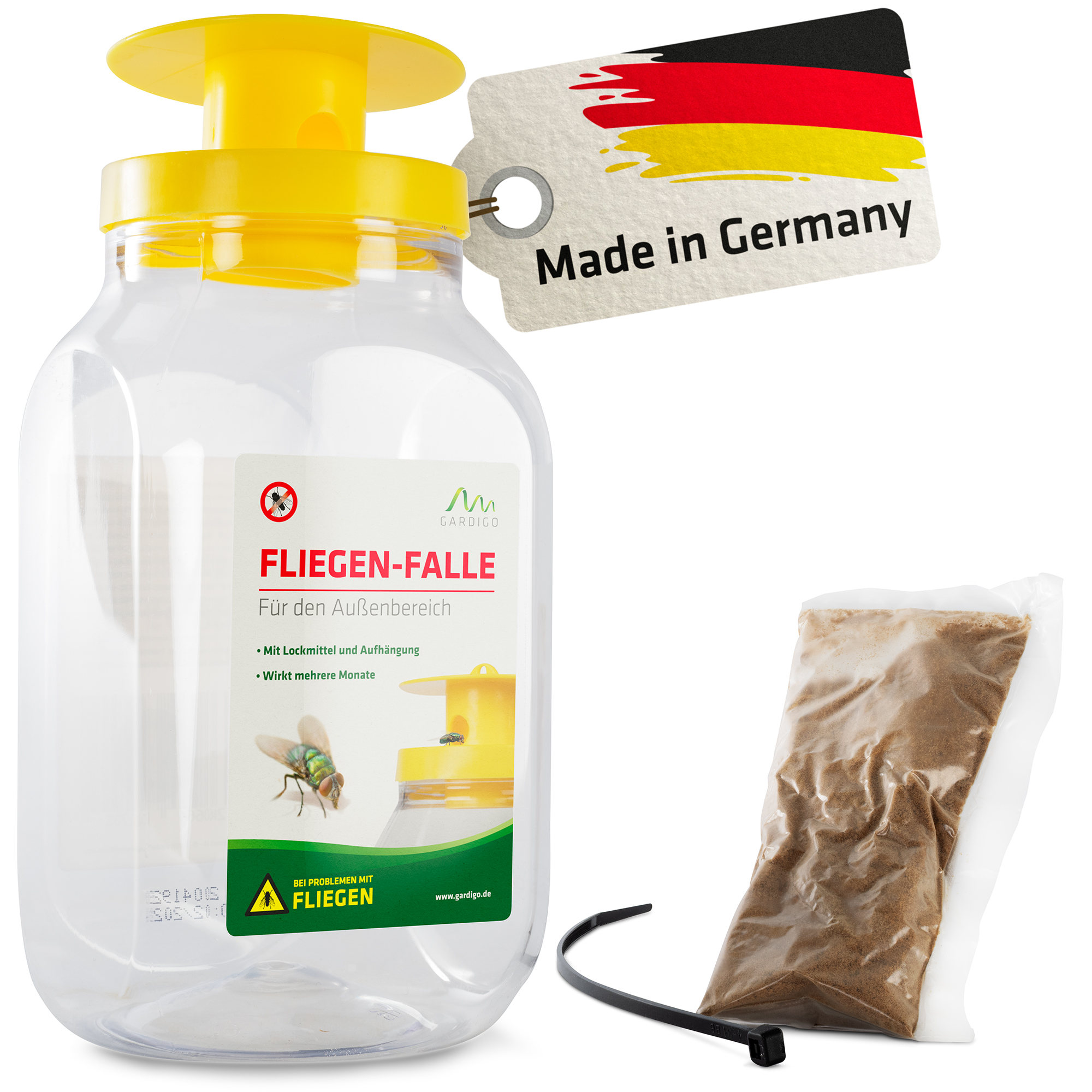 Fliegen-Falle mit Lockstoff von GARDGIO