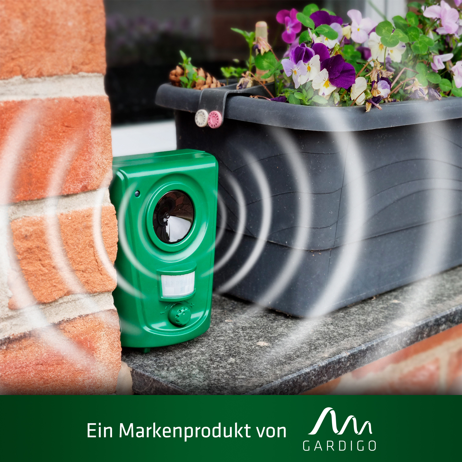Ultrasonic cat & dog repellent | with motion sensor
