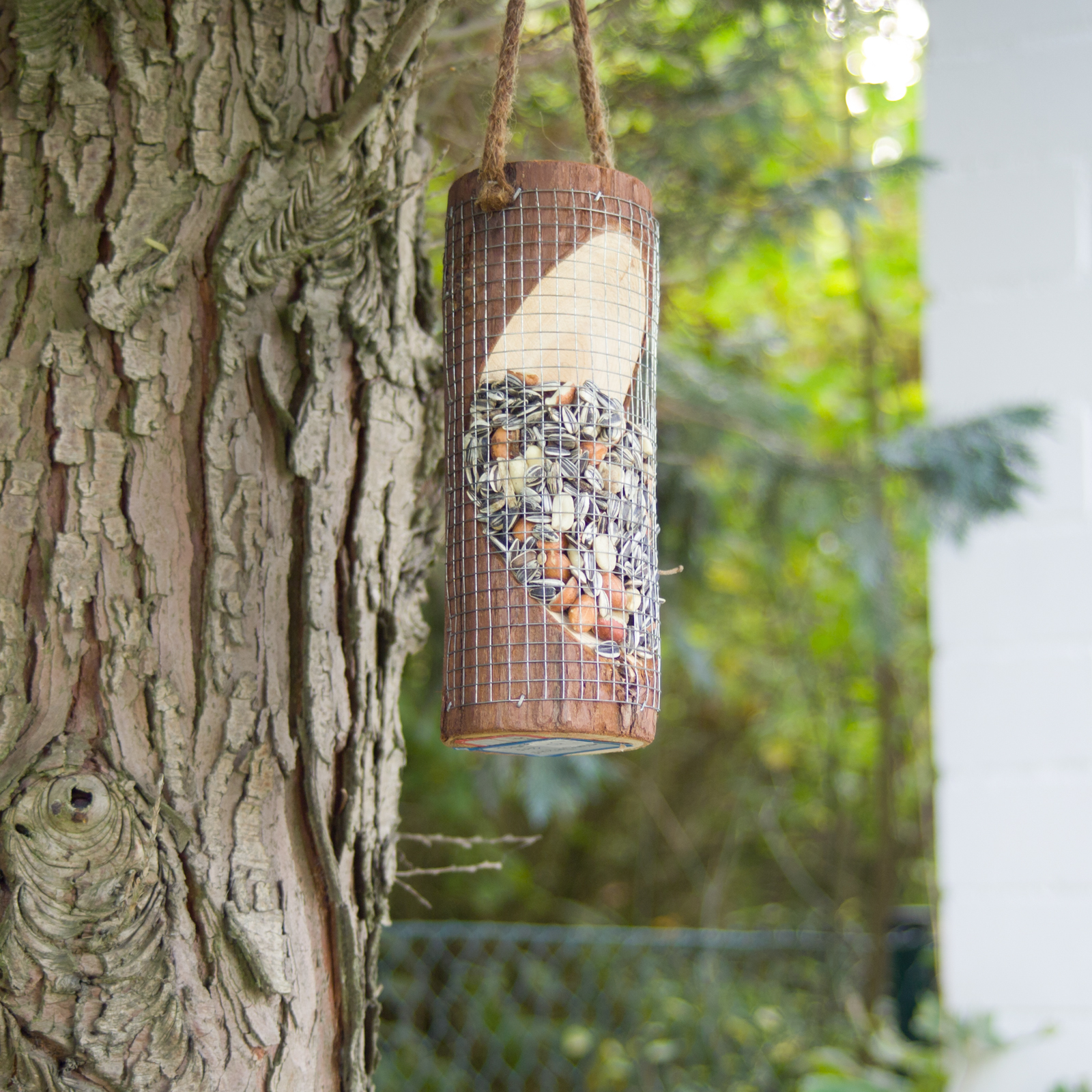 90581-Vogelfuttersaeule-Futtermischung-Koerner Feeding Station for Birds | bird feeder