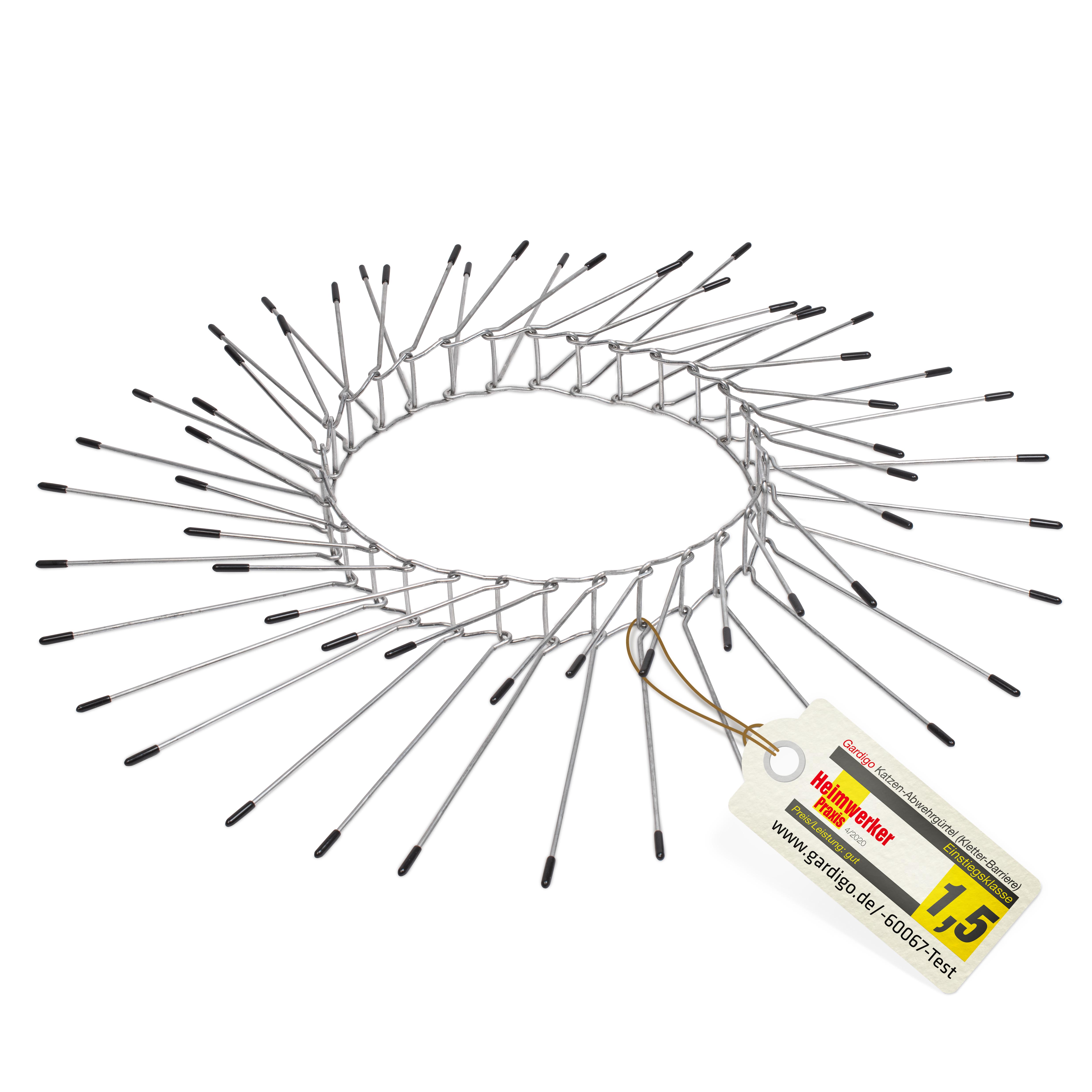 Cat Tree Barrier with spikes GARDIGO Cat Tree Barrier spike belt