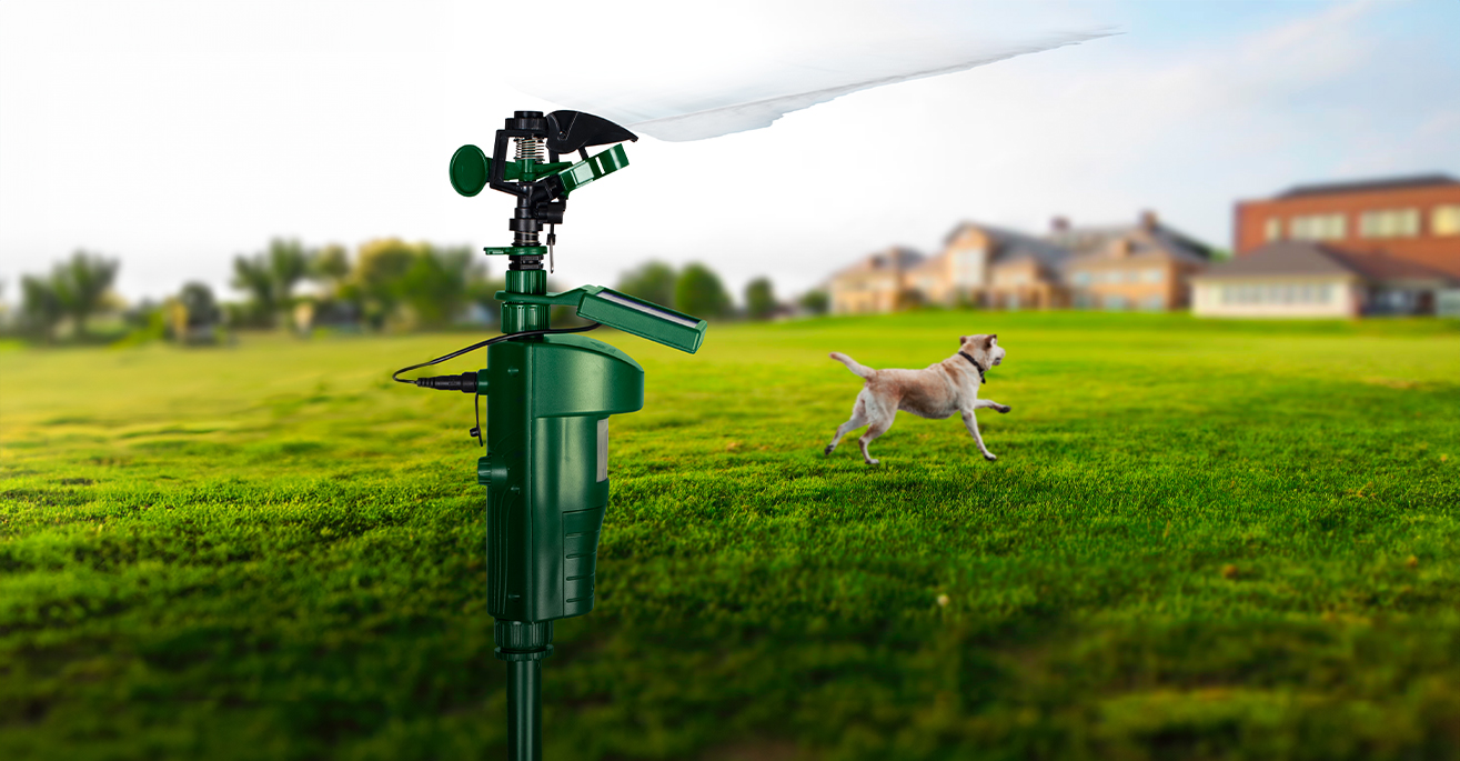 water jet animal repellents