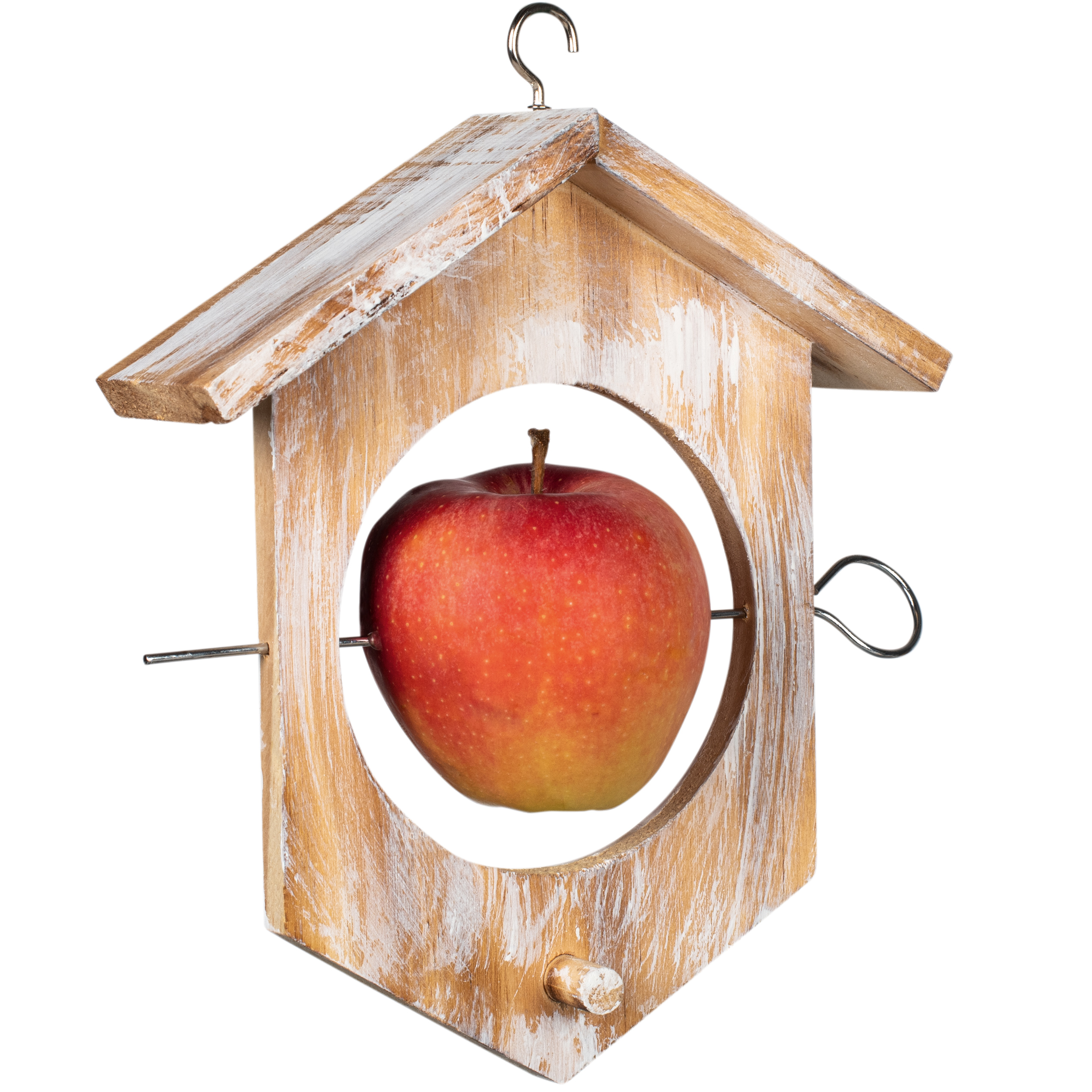 Apple Feeding Station for Birds | bird feeder | fat ball holder