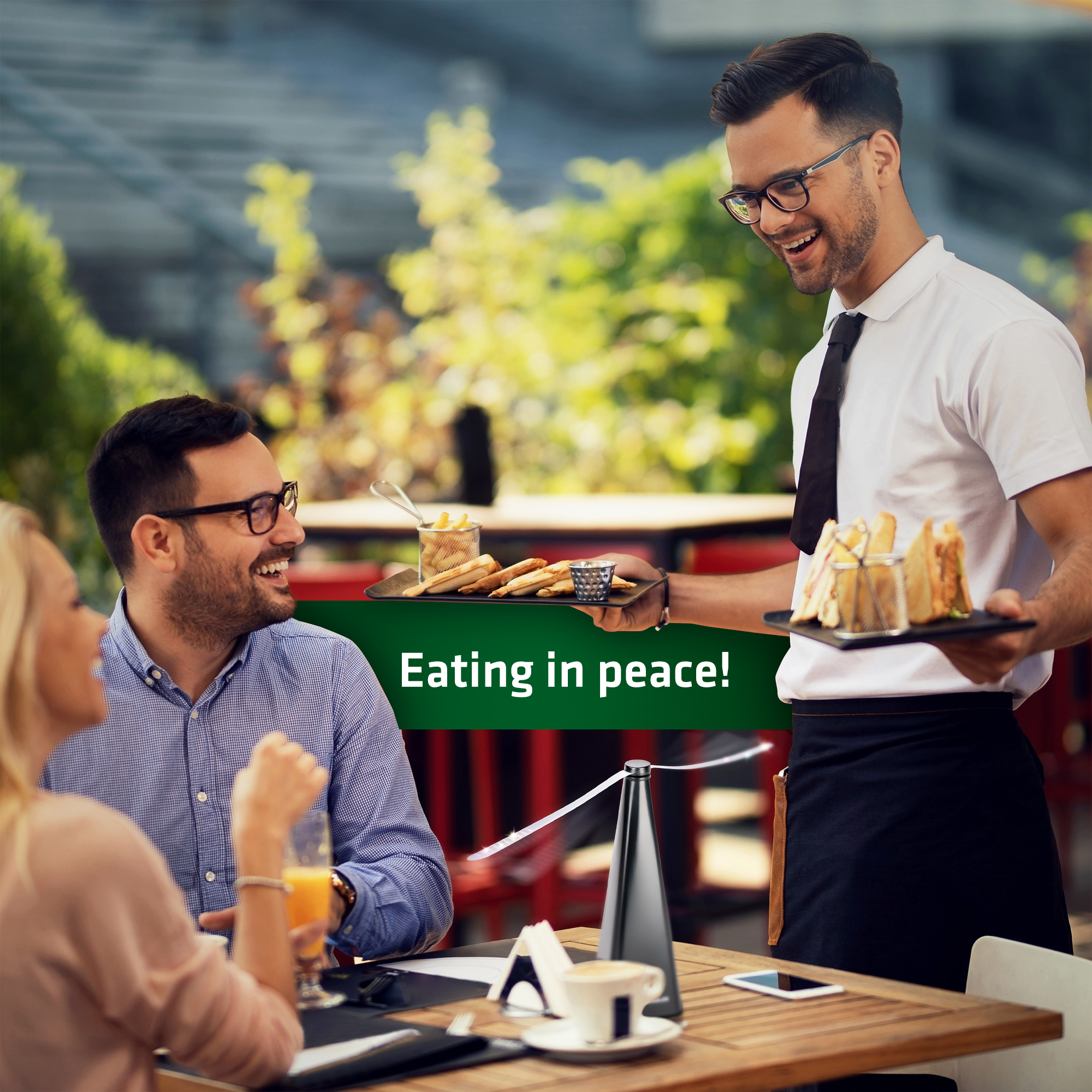 Eat in peace!