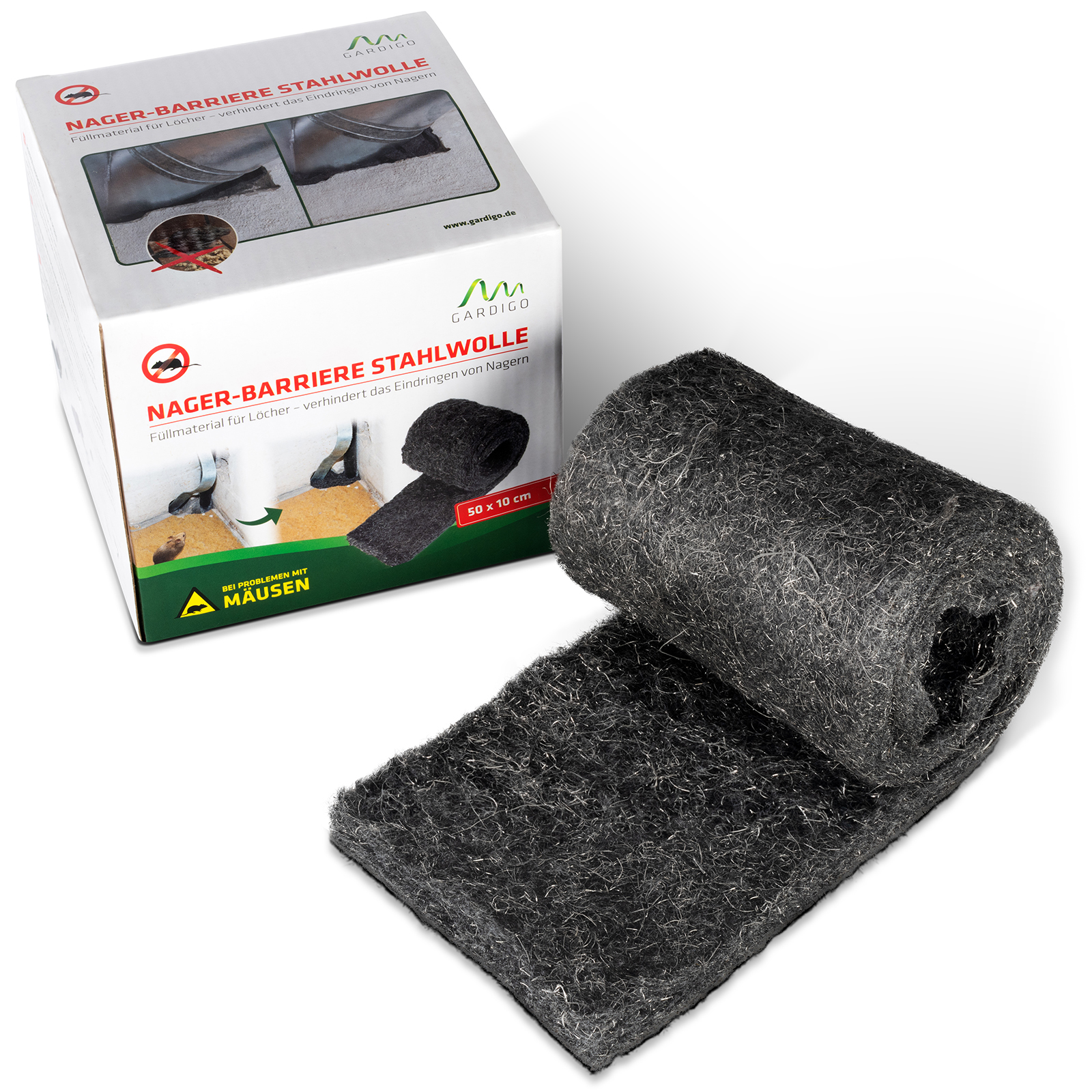 Steel wool rodent barrier Rodent Barrier | Steel Wool | against mice & rats