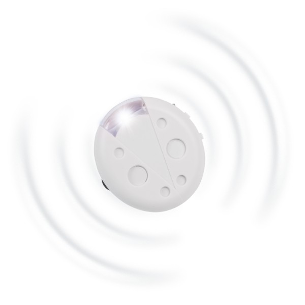 Milbenblocker Mobil – der Ultraschallblocker mit Taschenlampenfunktion von Gardigo