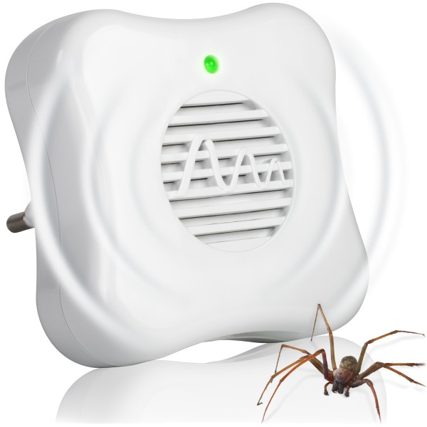 Spinnen-Feind – der Spinnenvertreiber mit Ultraschall für die Steckdose von Gardigo