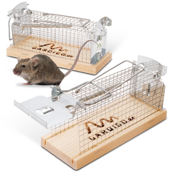 GARDIGO live mouse trap in a set of 2 