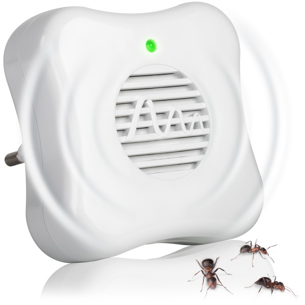 Ameisen-Feind – der Anti-Ameisen-Stecker mit Ultraschall von Gardigo