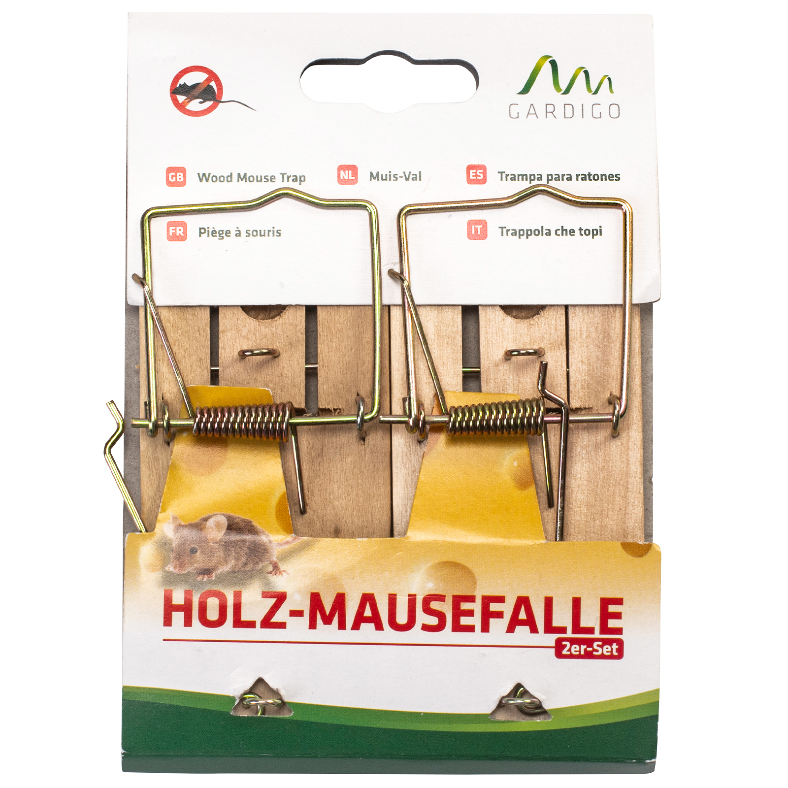 Wooden Mouse Traps 1set - HICI HOME AND GARDEN